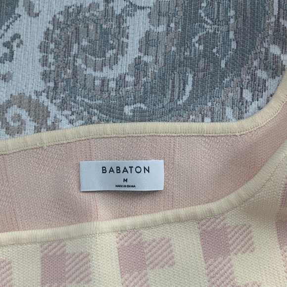 Babaton Squareneck cropped tank - Picture 4 of 5